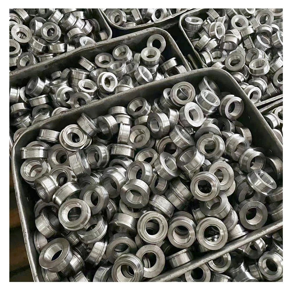 Customized Size 12kg 13kg 35kg LPG Cylinder Valve Bung Boss Carbon Steel Valve Seat