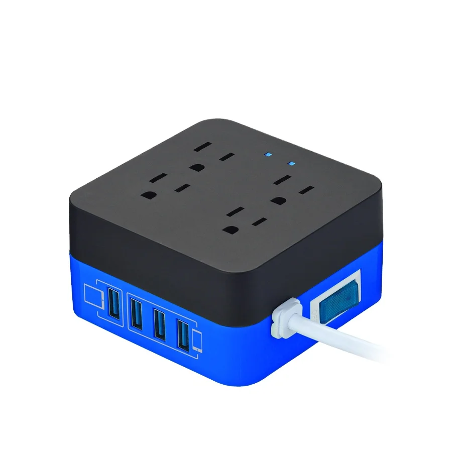 4 умных розетки USB 5 в постоянного тока/удлинитель для дома и