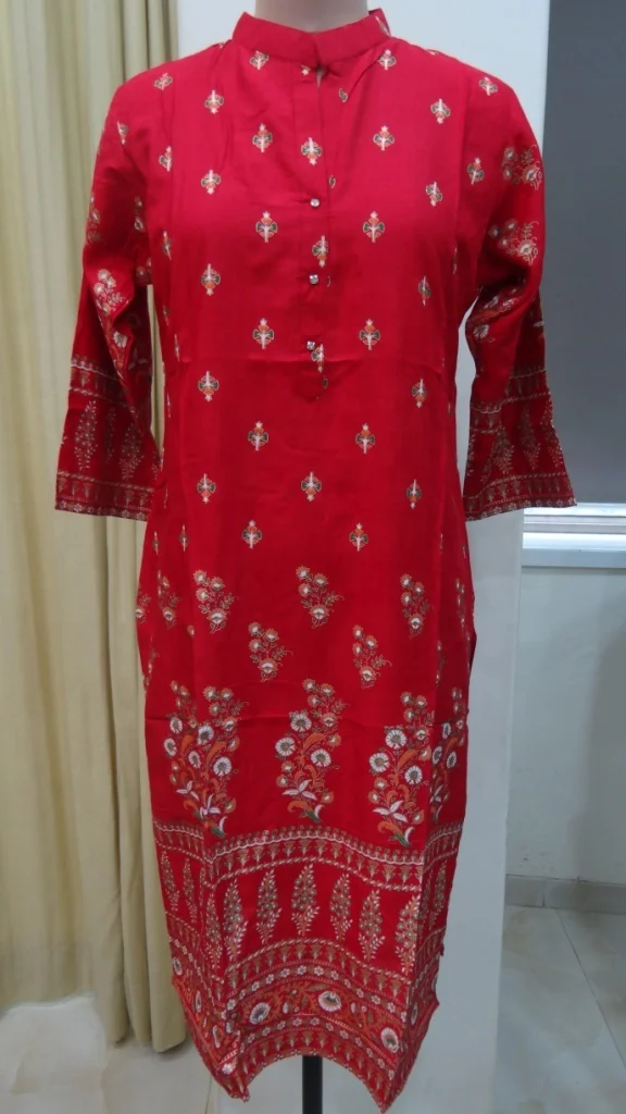 India kurtis women latest fashion Bollywood style ladies women party festival daily wear kurti top gown flower designer KURTIS