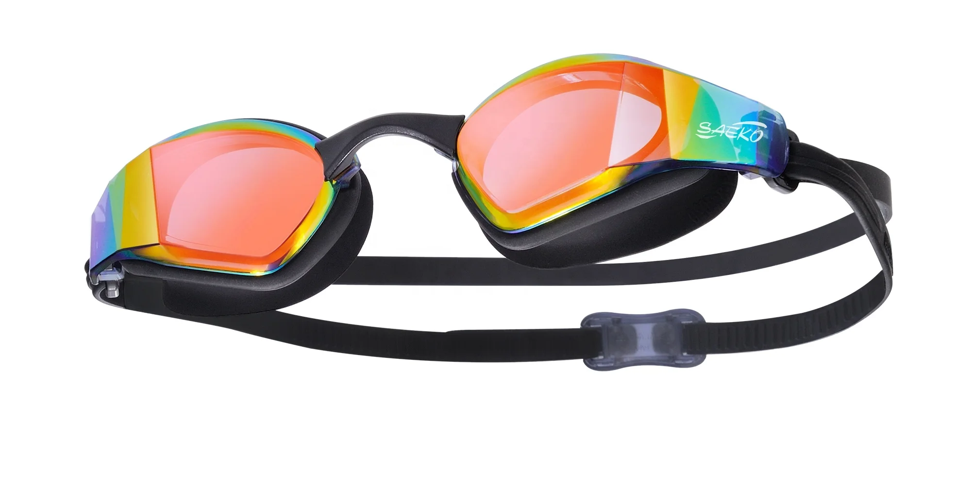 SAEKO UV Anti-Fog Silicone Swimming Goggles Adults Teens Mirror gafas de natacion oculos de natacao