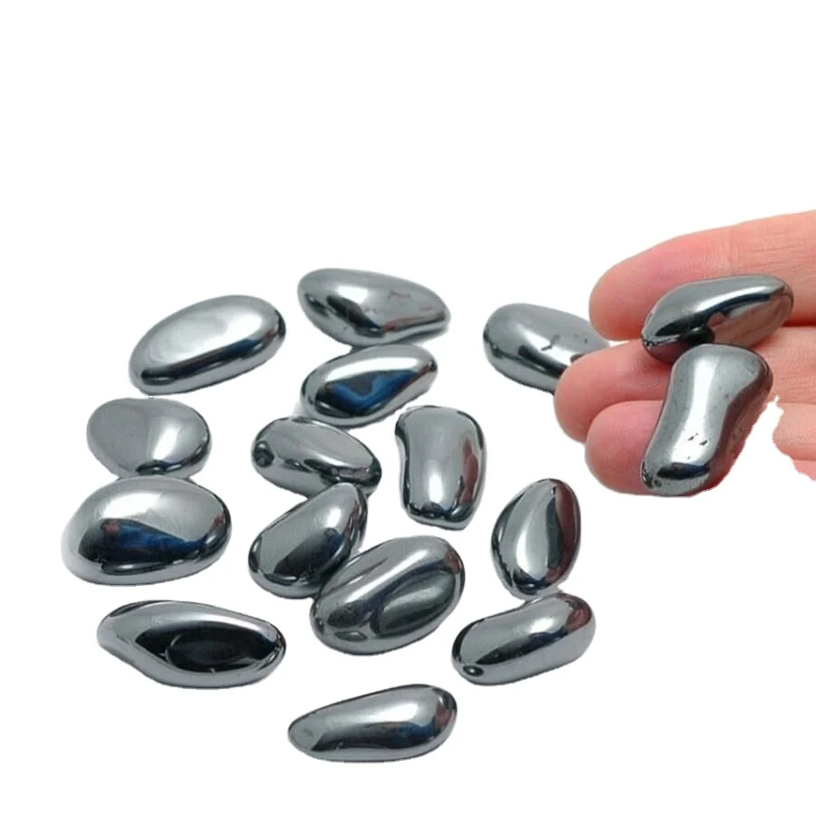 best selling crystal Wholesale natural hematite tumble stone for reiki healing gemstone bulk manufacturer KingGems