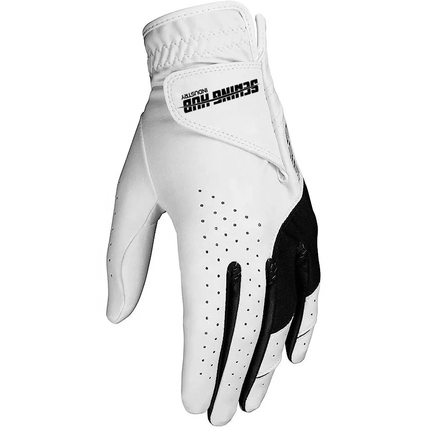 Manufacturer Customized Color And Logo Printed High Quality Golf Glove Embroidery Logo OEM Premium Quality Golf Training Gloves