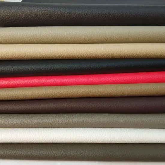 Decorative PVC Artificial Leather Fabric Upholstery Vinyl for Car Leather Seat Covers  Specialized for UAE market