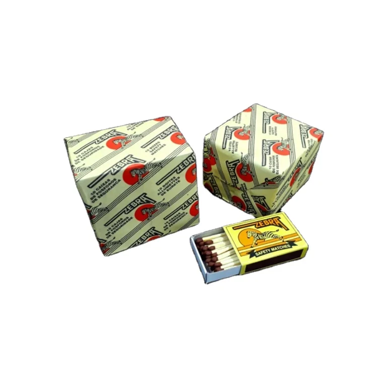 Reliable Product Zebra Wooden Safety Matchbox Premium Quality Safety Matchbox Reasonable Price Matches Readily Available