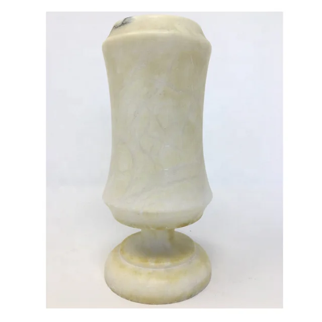  Белая настольная декоративная мраморная Цветочная ваза небольшого размера