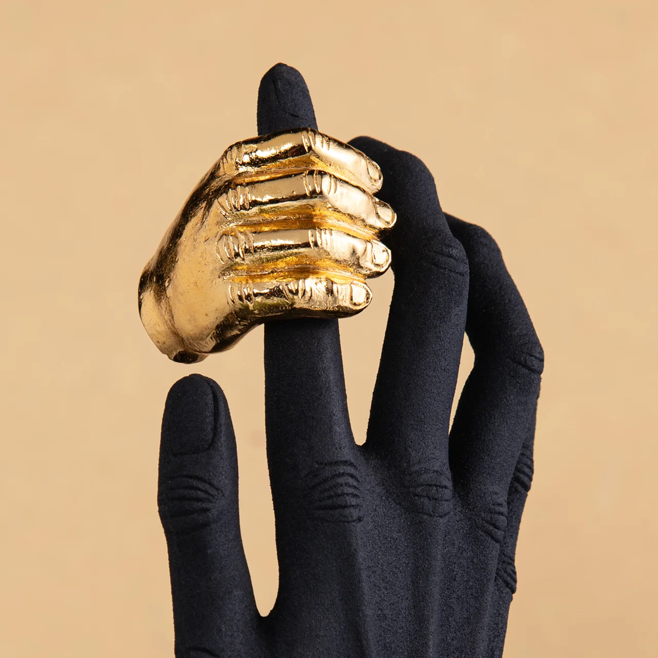 Modern Art Decor Aluminium Handcrafted home decor Statement Piece Table Decor Hand Casted Sculpture Family Black Man figurine