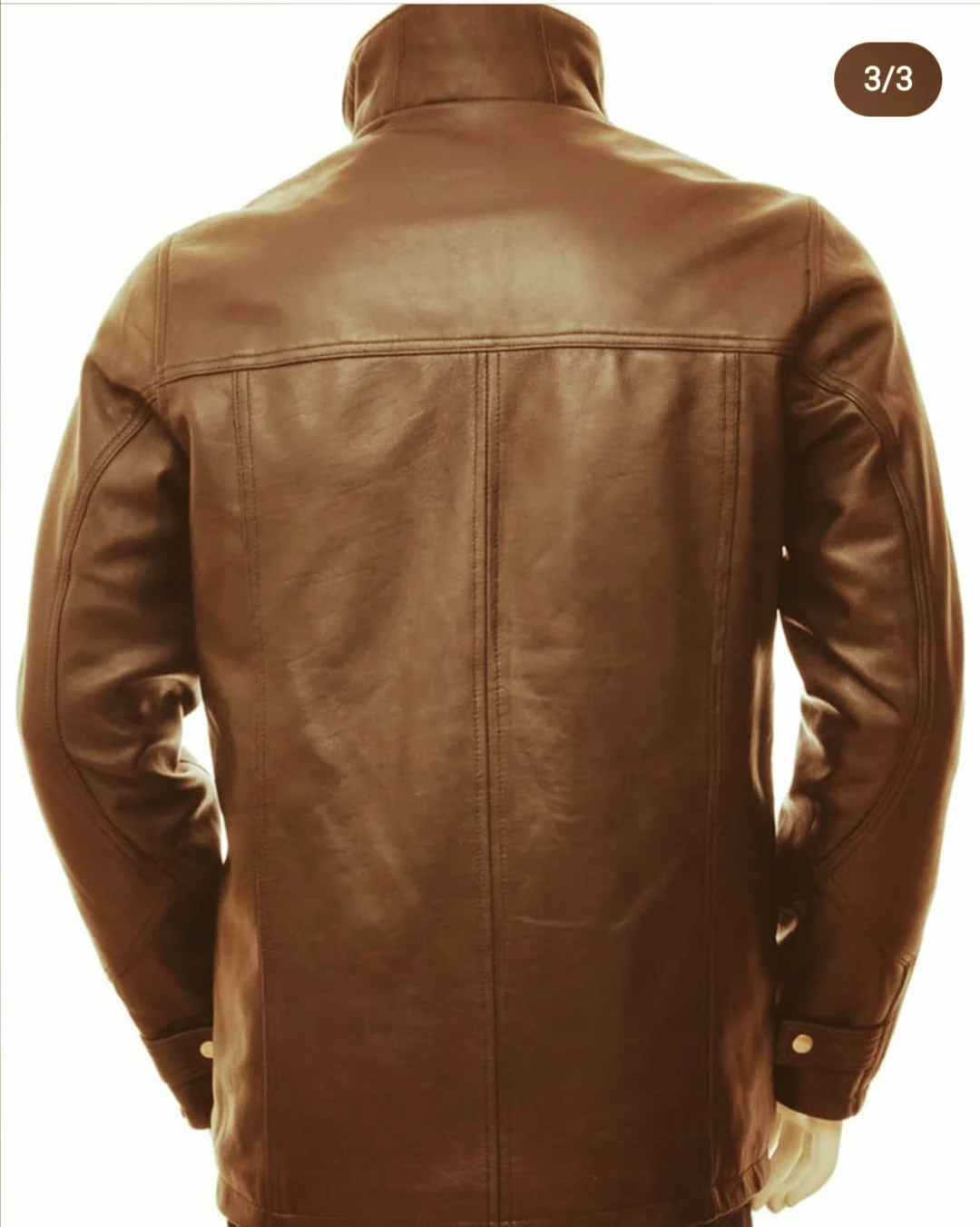 Men New Fashion Genuine Leather Jacket/Summer Parka Fashion Pakistan Leather Jacket