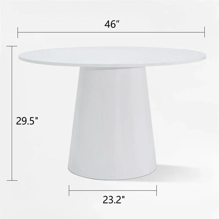 Best Sale Nordic Modern Luxury Design Center Circle Furniture Dinners Table Dining Room Set Restaurant Table
