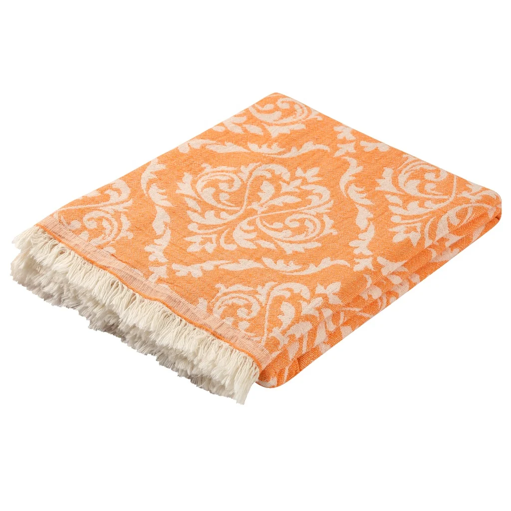 Helena Pestemal Wholesale Custom Beach Towel with Logo Customized Print Lightweight Super Absorbent Turkish Woven Bath Towels