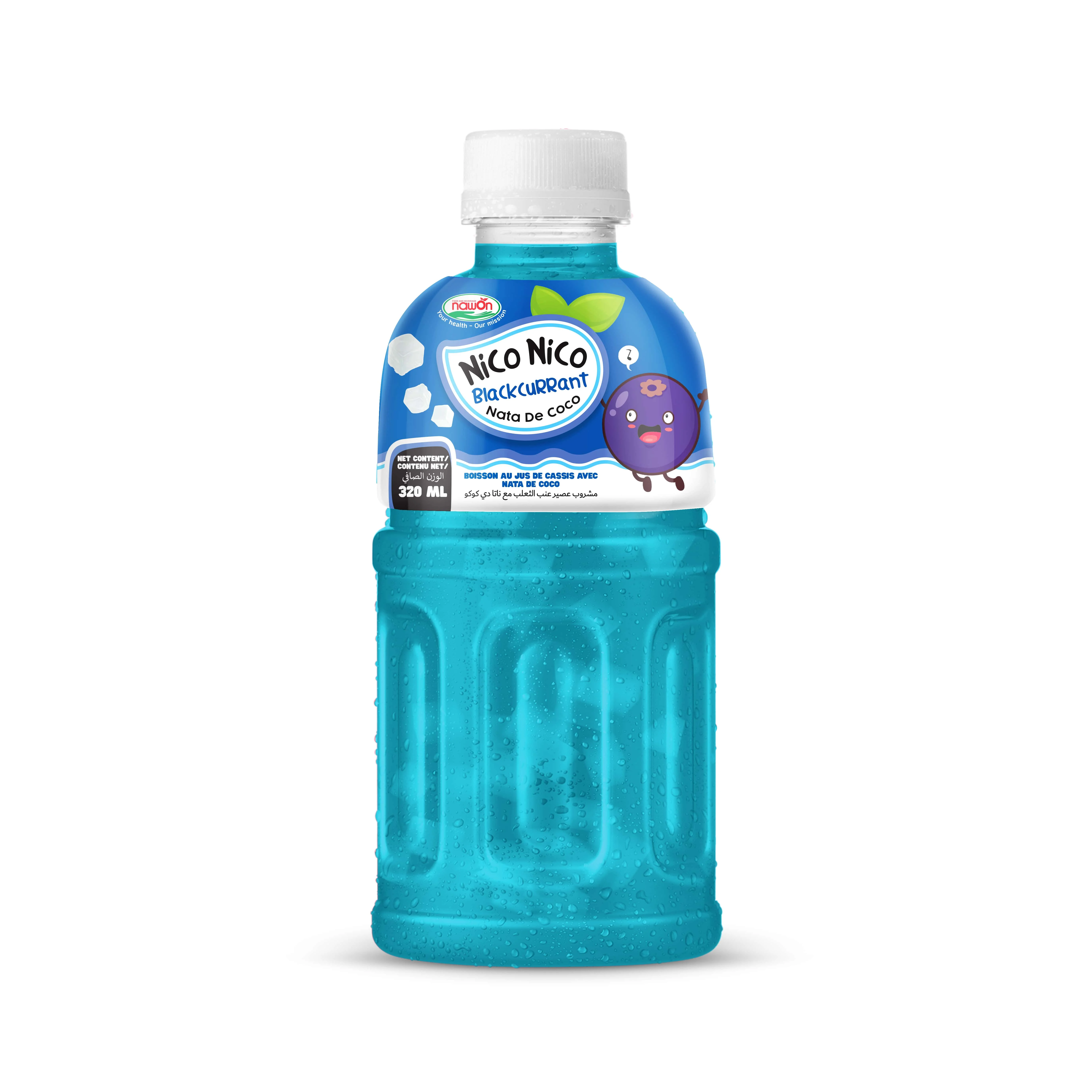 Бесплатный образец 325 мл фруктовый сок NAWON Nata de Coco с желе смешанный OEM/ODM производитель напитков