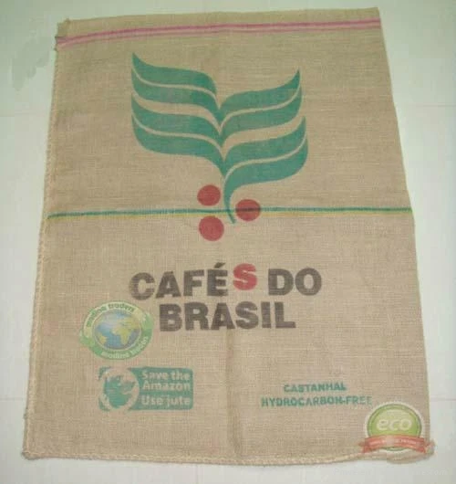 High Quality Natural Jute Burlap Bag Sack Factory Custom Jute Bag Rice Grain Seed Agricultural Packaging Bags from Bangladesh