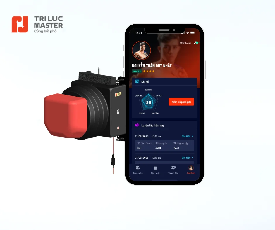 Champio Tri Luc Master Intelligent Boxing Training Machine Rise above Limits with Innovative Gym Equipment