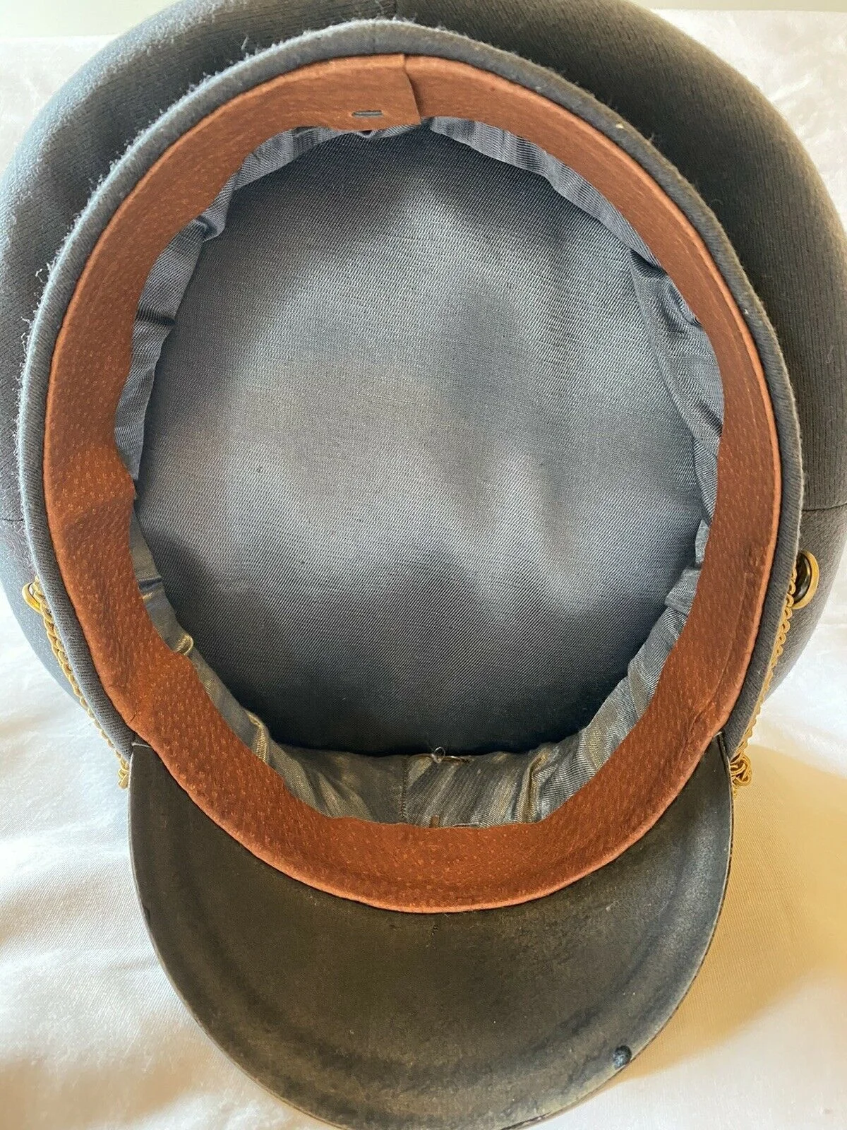 
Russian Soviet Airforce Aeroflot Military Pilot Officers Captains Visor Hat Cap 