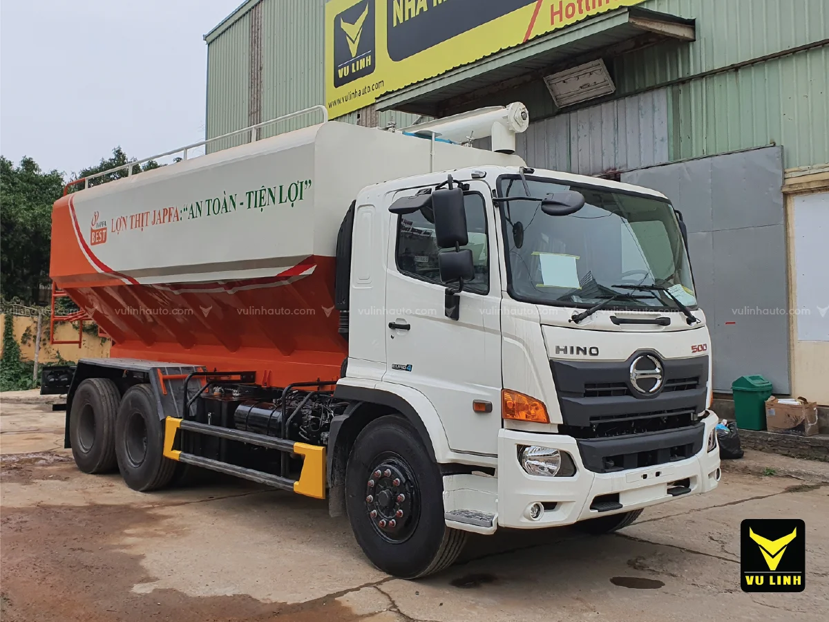 Vu Linh Auto HINO FM корм грузовик 22 м3 для животных в