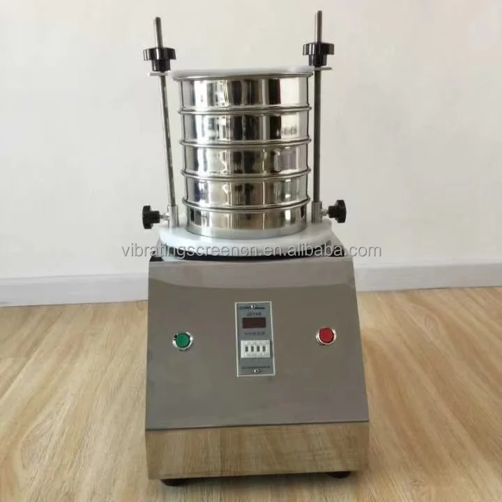 Standard Sieve Shaker Machine Vibrating screening granularity analysis  Lab Test Vibrating Screen