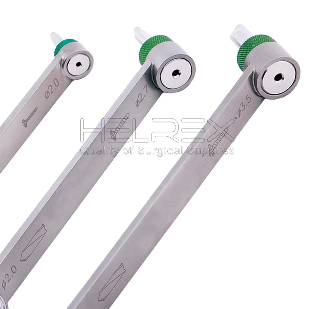 Ортопедическая хирургическая направляющая и манометровые инструменты для хирургии из нержавеющей стали от Helrex