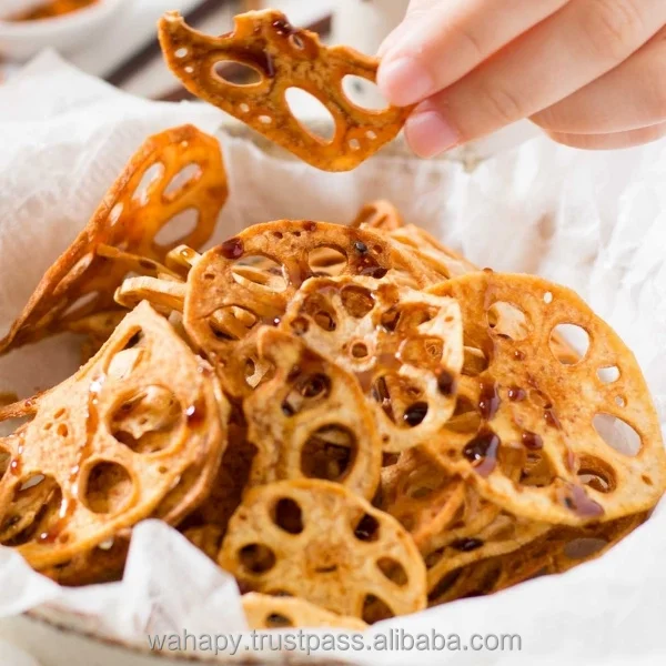 Хрустящие фрукты 100 натуральные вкусные сладкие чипсы с корнем ореха лотоса от