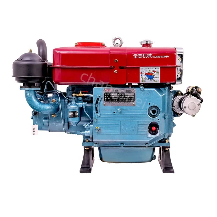 Single cylinder ZS Series 15HP diesel engine for walking tractor