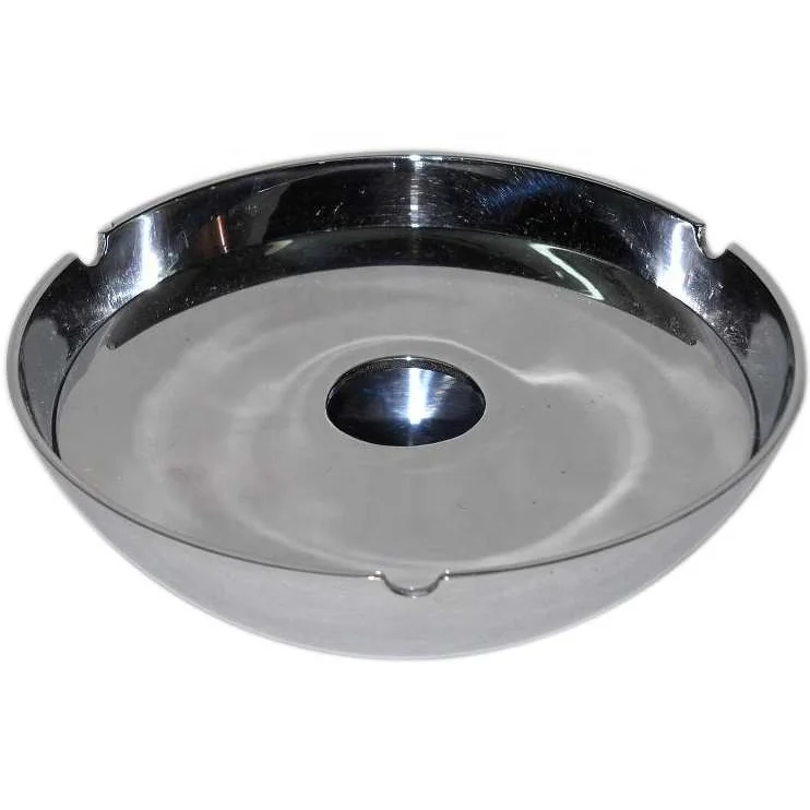 Wholesale Premium Quality Beach Stainless Steel Brass Cigarette Cigar Metal Ashtray Custom Fancy Luxury Vintage Look Top Sell