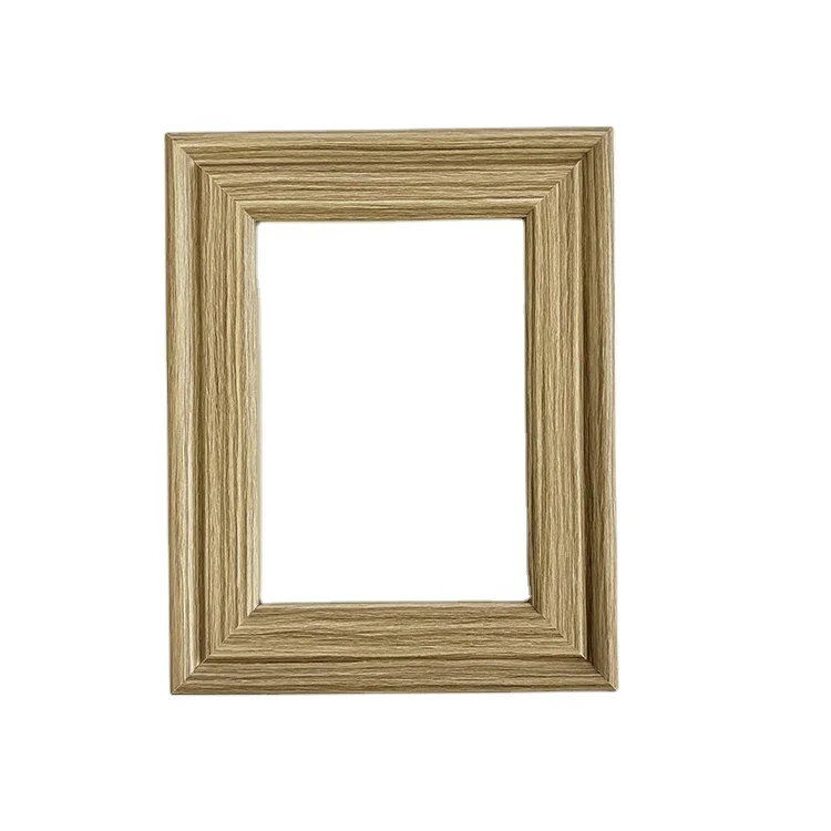 Customized multi size MDF gold square photo frame Wooden Photo Frame