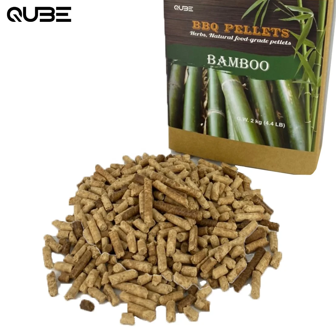 High function Premium Bamboo wood pellet biomass fuel
