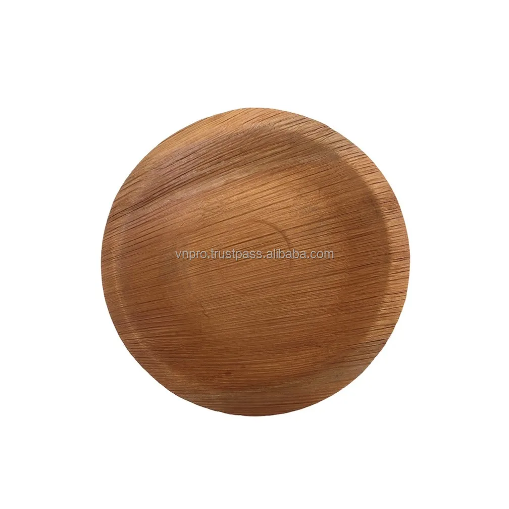 Vietnam Hot Product Amazon Premium Quality Disposable Bio-Degradable Areca Palm Leaf Sheath Plates and Bowls