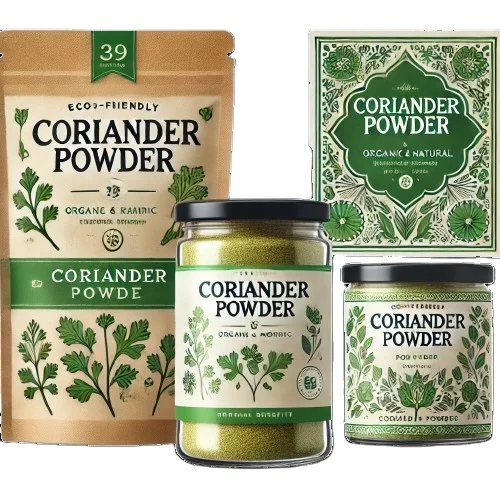 Pure Natural Coriander Powder Healthy Dried Herb Extract Food Grade Spices Seed Packaged in Plastic Container