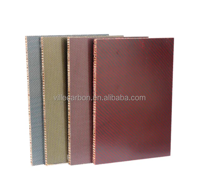 OEM/ODM Custom Carbon Fiber Aluminum/PMI Honeycomb Sandwich Panels High Strength 3K Carbon Fibre Sheet for Car/Boat/Train