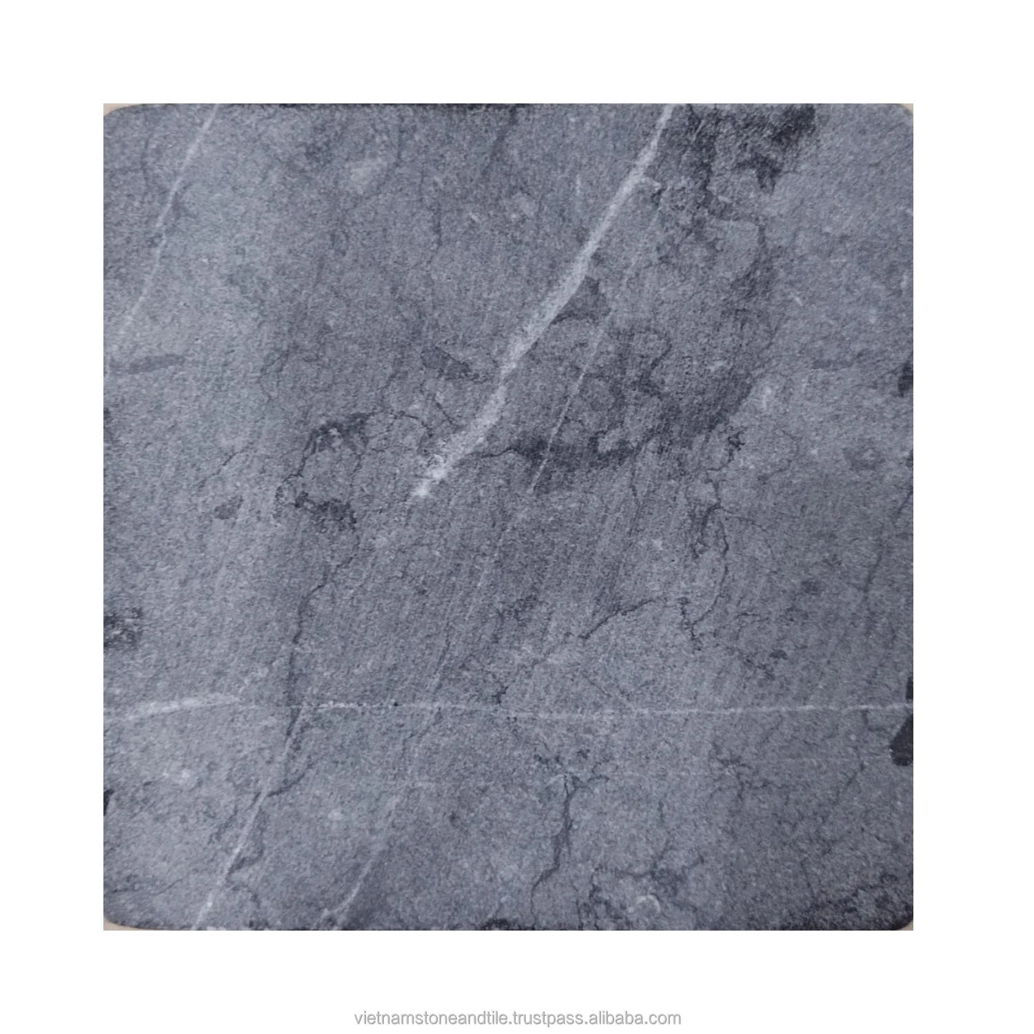 Камни высокого стандарта из натурального цветного известняка с образцом пескоструйной обработки известково-голубой камень качественный