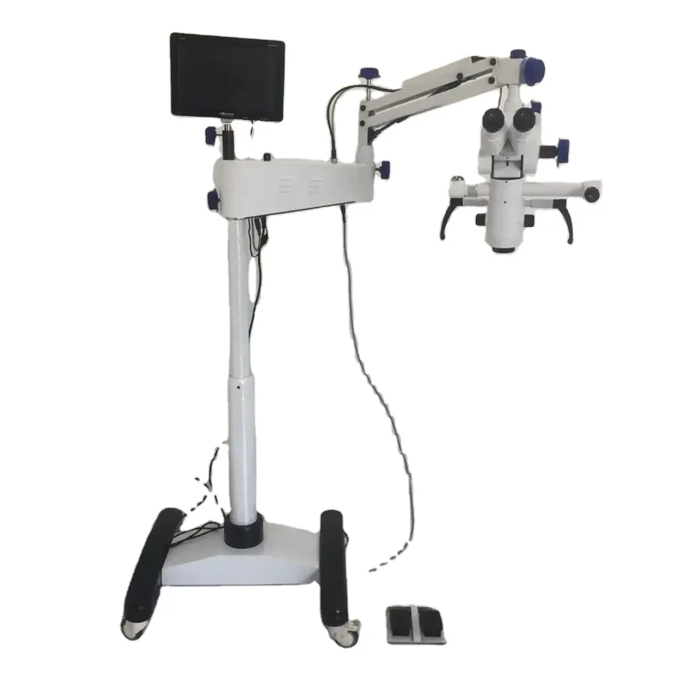 SCIENCE & SURGICAL MANUFACTURE TILTABLE  DENTAL MICROSCOPE WITH CCD CAMERA & BEAM SPLITTER -SURGICAL MICROSCOPE FREE SHIPPING...