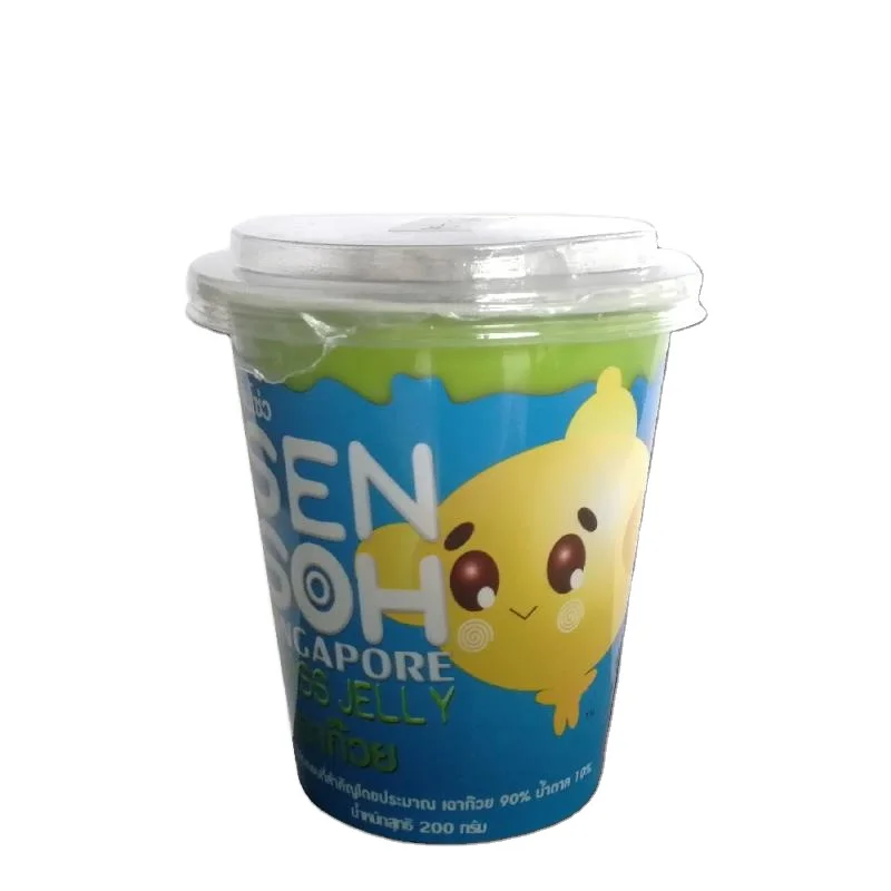 SENSOH Grass Jelly Vegan Food Beverage Jelly Low Sugar Healthy Jelly