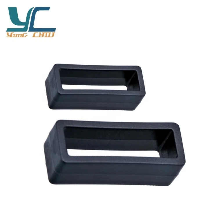 Пластиковая Цветная квадратная петля держателя ремня 3/8 дюйма