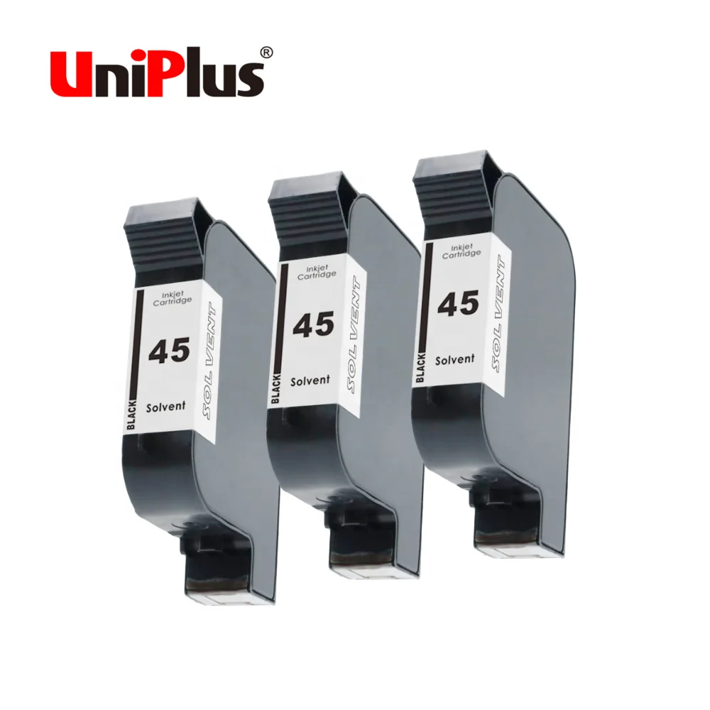 Factory direct wholesale 51645A compatible for hp 45 Black ink cartridge CAD inkjet plotter for thermal inkjet printer