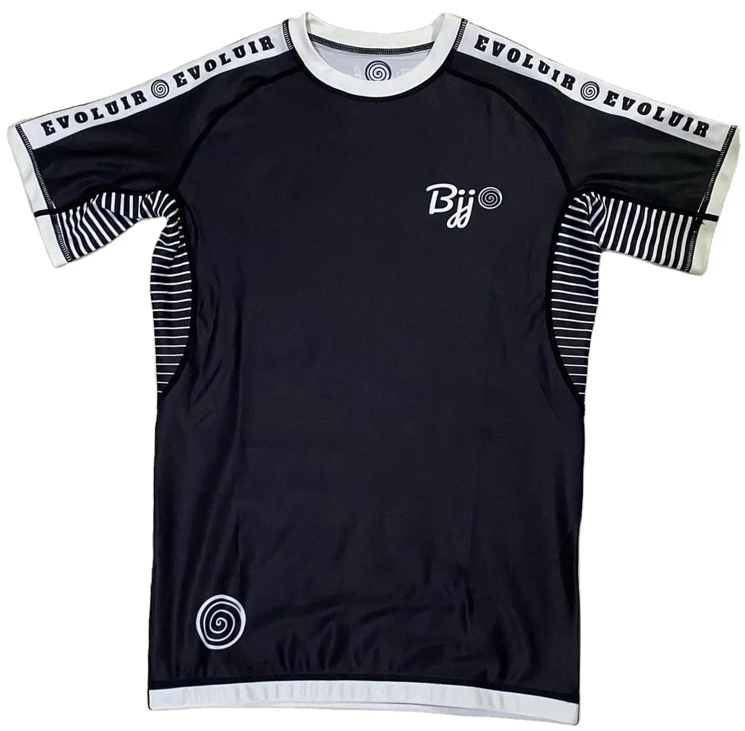 High Quality Cheap Prices Custom Sublimated Shorts Sleeve Boxing Rash Guard / Custom Design Made Jiu Jitsu Rash Guard