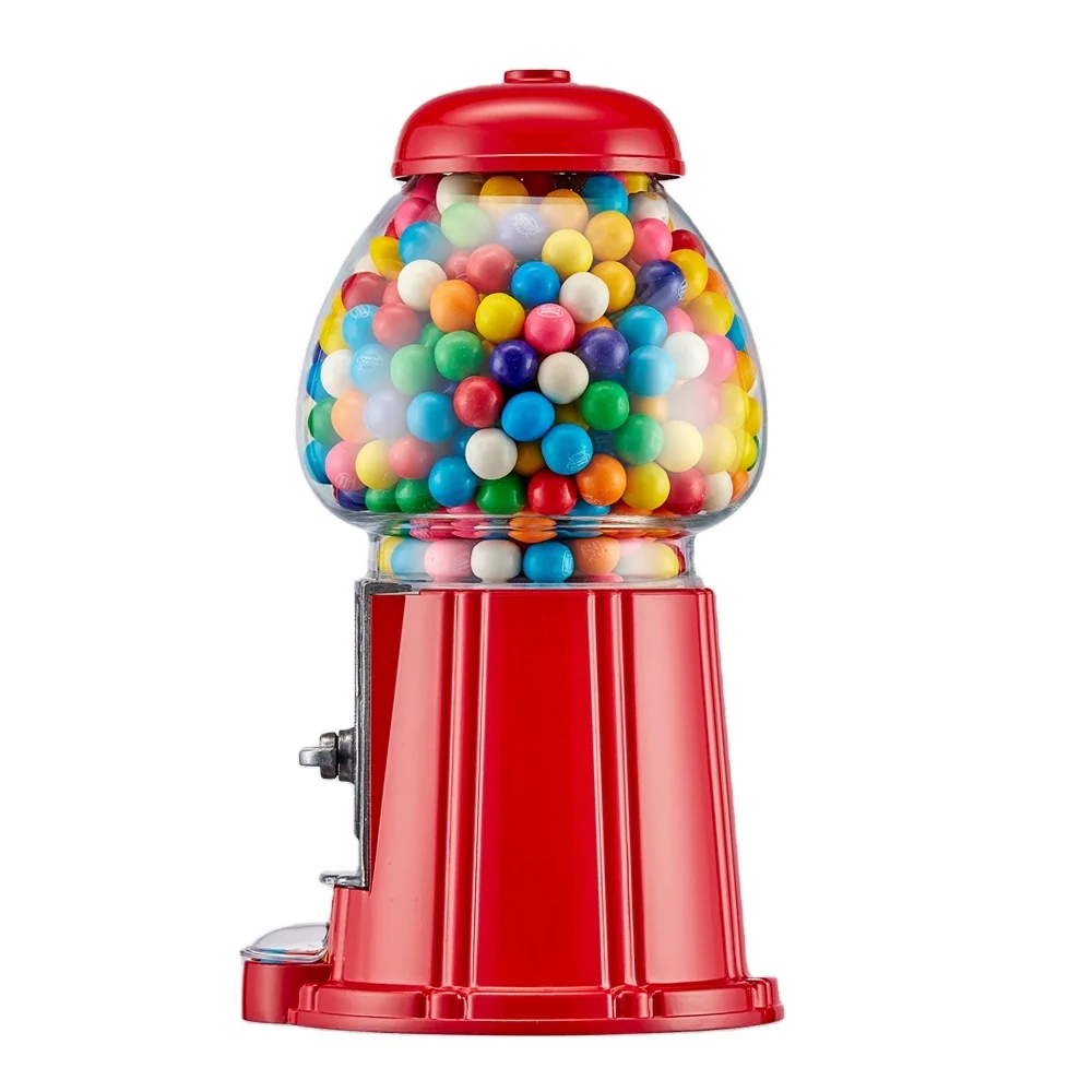 Kwang Hsieh 11 Inch Bubble Gum Vending Retro Coin Operation Candy Dispenser
