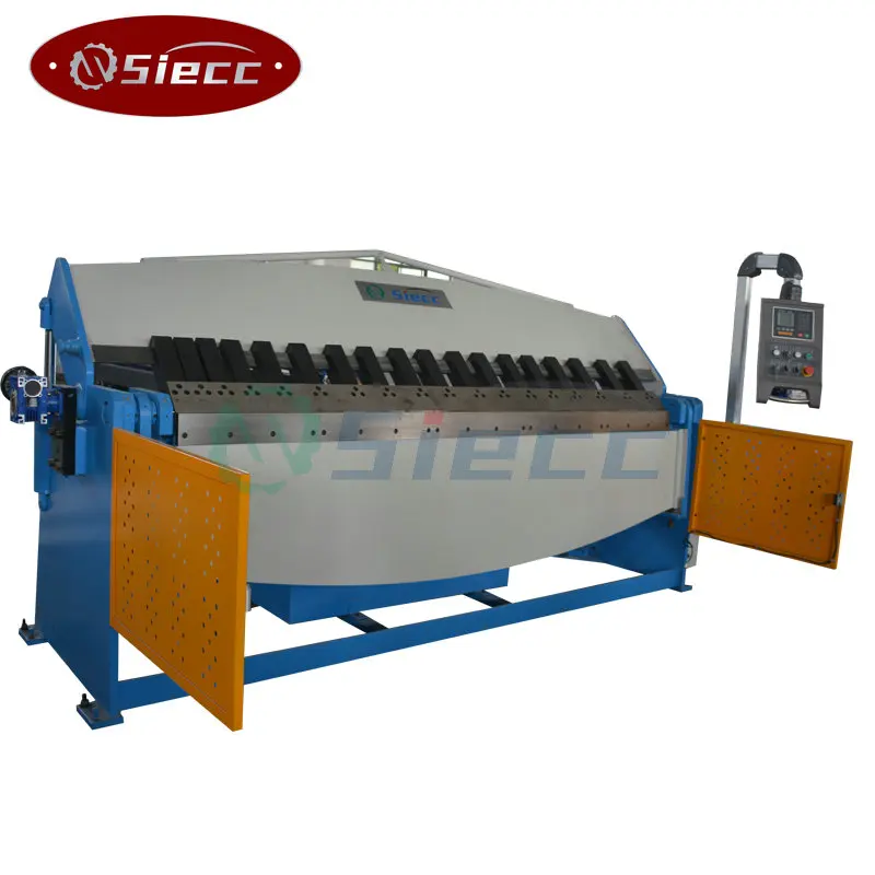 W62Y 0.8x6000mm sheet metal / ceiling folding tool hydraulic folding machine / hydraulic folder