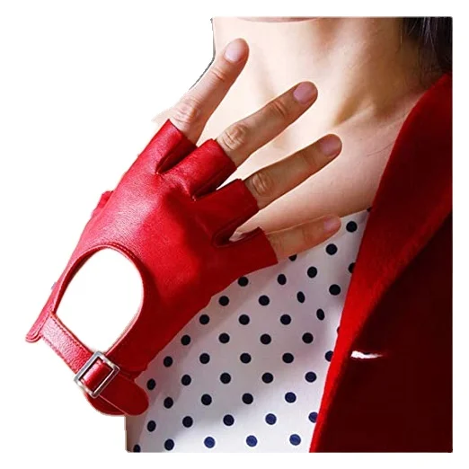 Кожаные перчатки для вождения для женщин, высококачественные стильные кожаные перчатки для вождения автомобиля, качественные перчатки для вождения