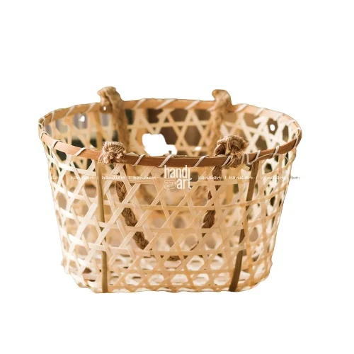 Woven Basket Sustainable Wholesales Seagrass Basket  - Belly basket with lid - Home decor - Handicraft in Vietnam