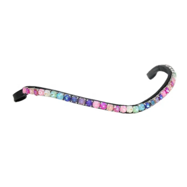 Leather Crystal Brow band Exporter From India.