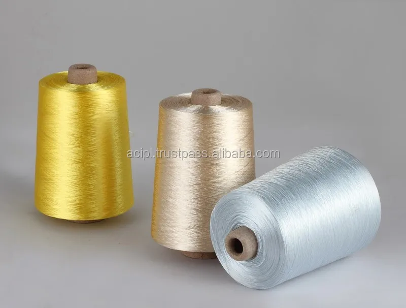 Ultra fine DTY yarn suitable for luxurious textiles 50-700 DTY 100% Polyester Yarn Manufacturers from India Bulk Supplies