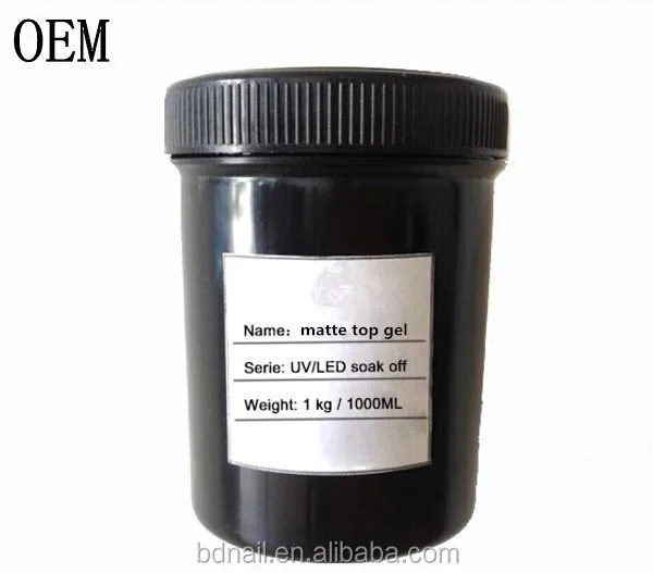ICE NOVA Factory Sale Price 1KG Base & Top Coat UV LED Nail Gel Top Coat Gel Builder Poly Nail Gel Coat Can Private Label Logo