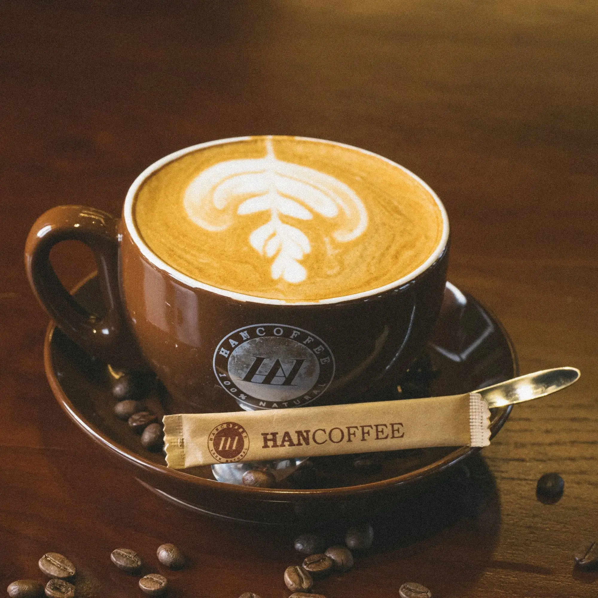HANCOFFEE Roasted Instant Coffee Powder Hot Sale All-Type Arabica Robusta Caffeinated Best Price Packaged in Box/Bag Must-Try!