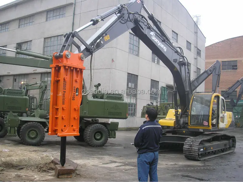 EDDIE EDT2200 Hydraulic Breaker Excavator Attachments New Rock Breaker Chisel for Construction Low Price