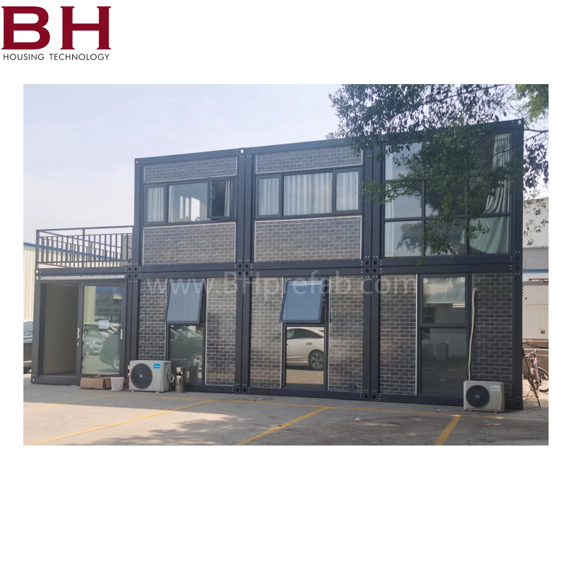 High Quality 2 Floor detachable Container House Shipping Container Luxury House Container Van House 40Ft