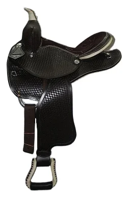 Barrel Western Leather Saddle western style leather saddle High quality barrel western leather saddle Black Brown Tan Chestnut