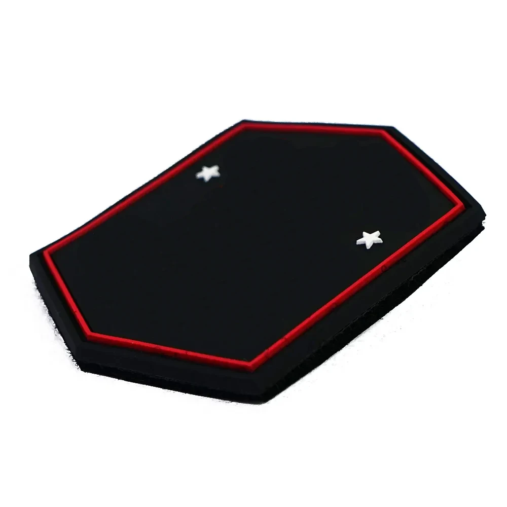 High quality patch beaded fitting clothing designer PVC patches