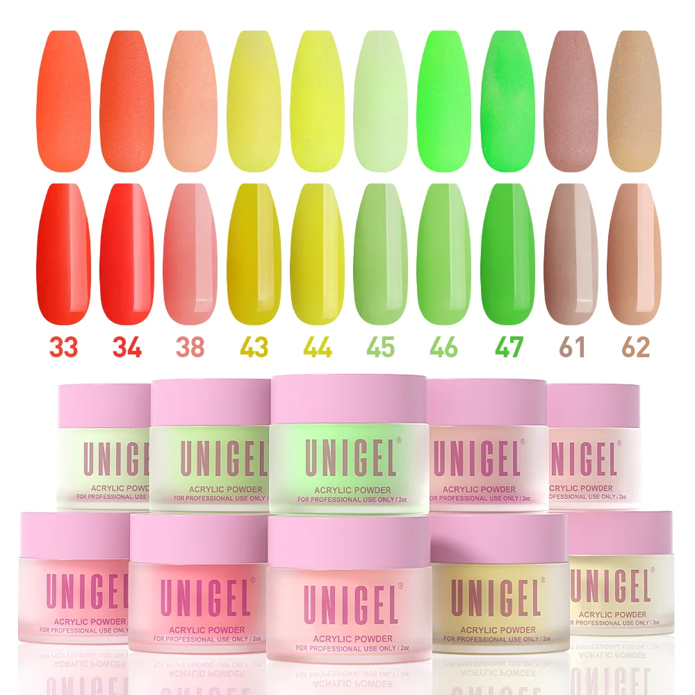 unigel customizable Acrylic wholesales powder Acrylic nail kit professional full set Bulk nail supplies