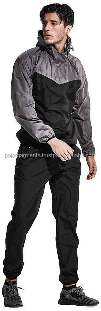 Wholesale Hot PU Sauna Suit Fitness Exercise Slimming Body Suit Gym for Weight Loss Sauna Suits