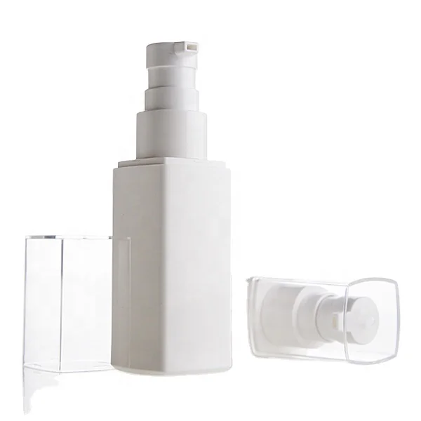 High Quality Square Cosmetic Airless Spray Pump Bottles