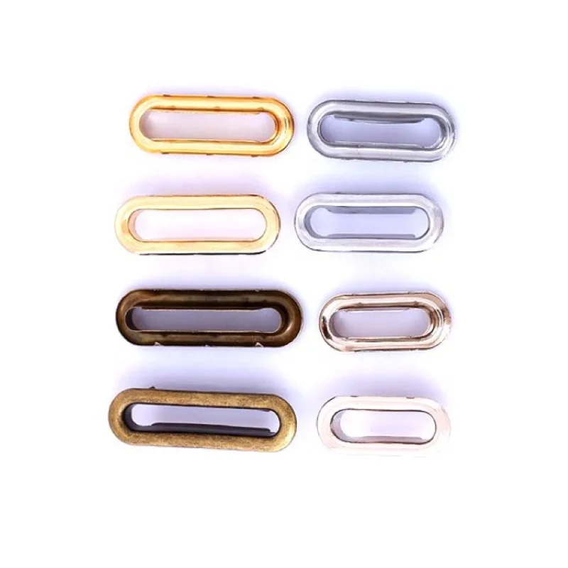 Hot Sell Oval Shape Metal Eyelets with Hight Quality Colors Coated